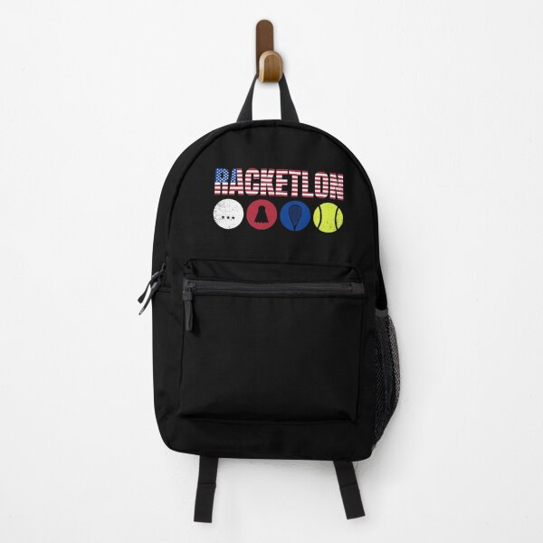 Item preview, USA Racketlon - Table Tennis Badminton Squash Tennis Sport American Flag designed and sold by bonmotto.