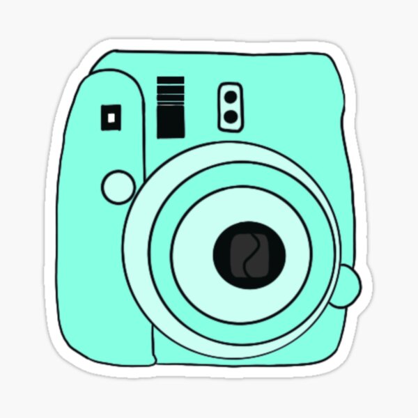 Polaroid Camera Sticker 