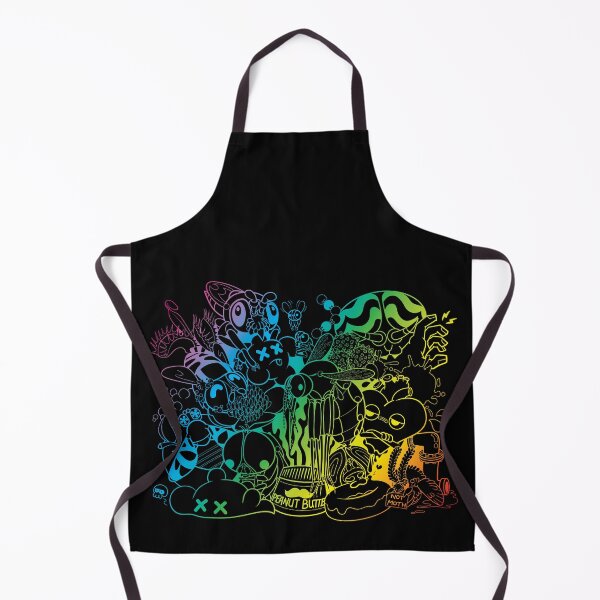 Item preview, Cute fly (Diptera) doodle rainbow gradient line art designed and sold by TiffanyYau.