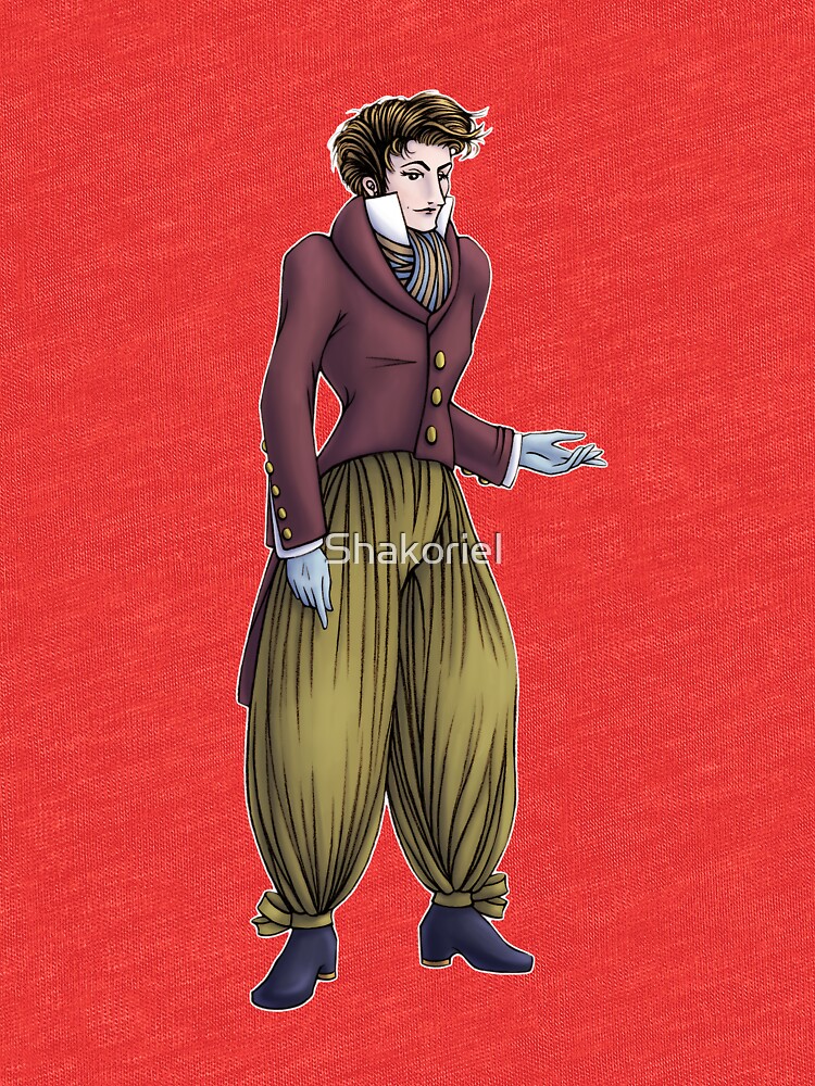 Mr Postumus Enderby - Regency Fashion Illustration by Shakoriel