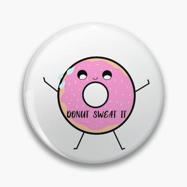 Artikelvorschau, Donut schwitzt es entworfen und verkauft von StickerStudio12.