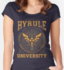 Hyrule University Fitted Scoop T-Shirt