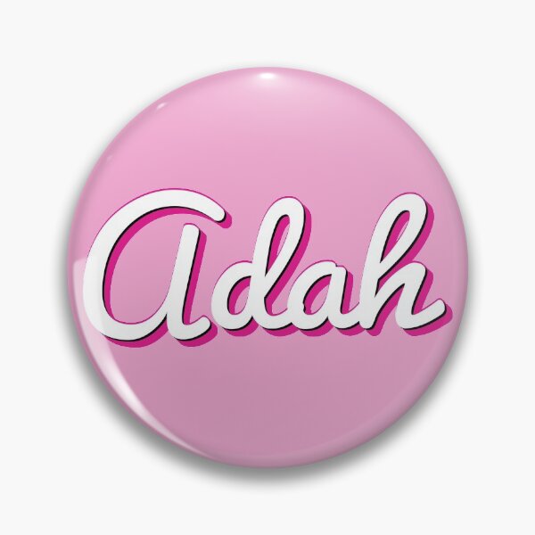 Item preview, Adah - Baby Girl Name designed and sold by 1PointlessPeach.