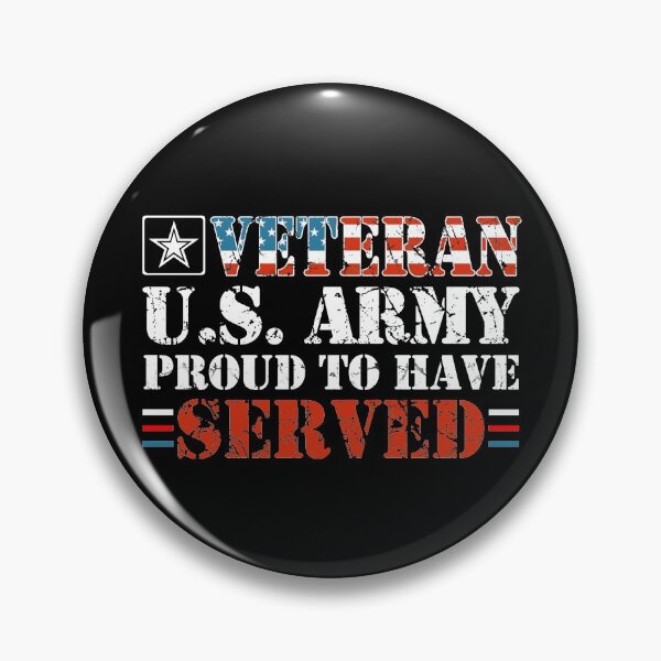 Item preview, Veteran US Army Proud To Have Served T-Shirt Cool Gift designed and sold by Simeon	 Dorelus.