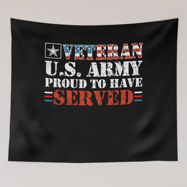 Item preview, Veteran US Army Proud To Have Served T-Shirt Cool Gift designed and sold by Simeon	 Dorelus.