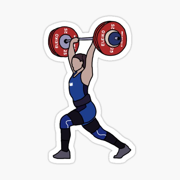 Olympic Weightlifting Stickers for Sale