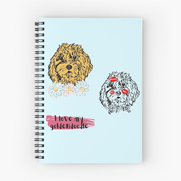 Item preview, Goldendoodle stickerpack designed and sold by NinaBetterNot.