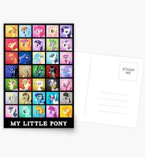 The Cast Postcards
