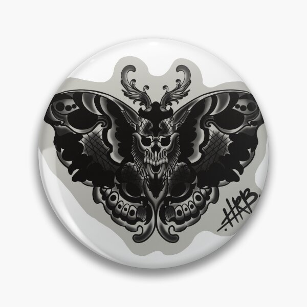 Item preview, Death moth designed and sold by Haily Bellville.
