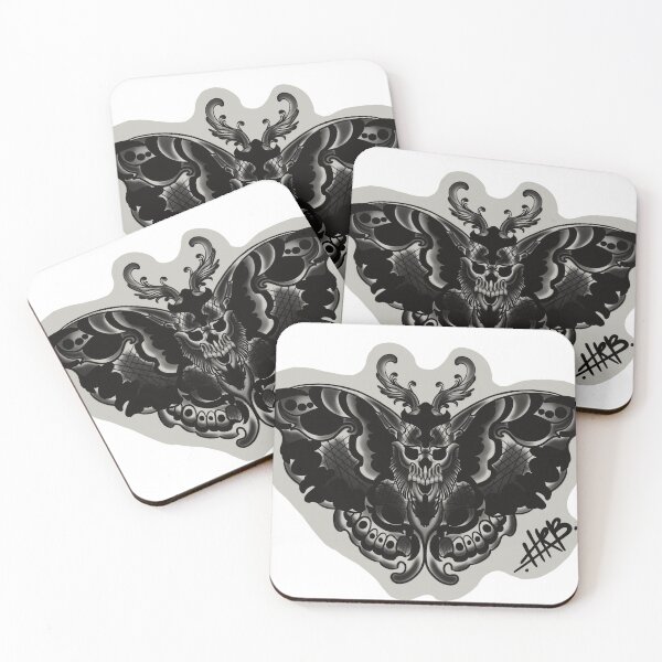 Item preview, Death moth designed and sold by Haily Bellville.