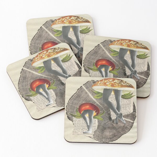 Item preview, Mushroom Dancers designed and sold by Emma Kokko.