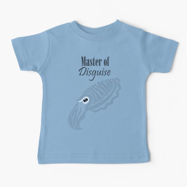 Master of Disguise - Tribalish Cuttlefish (for light-colored items) Baby T-Shirt