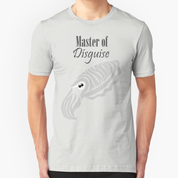 Master of Disguise - Tribalish Cuttlefish (for light-colored items) Slim Fit T-Shirt
