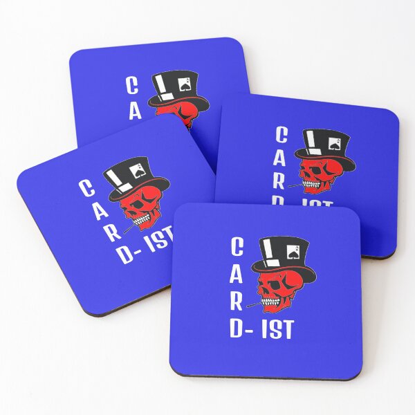 Item preview, Card-ist Skull Wearing Top Hat designed and sold by TheMagicKrew.