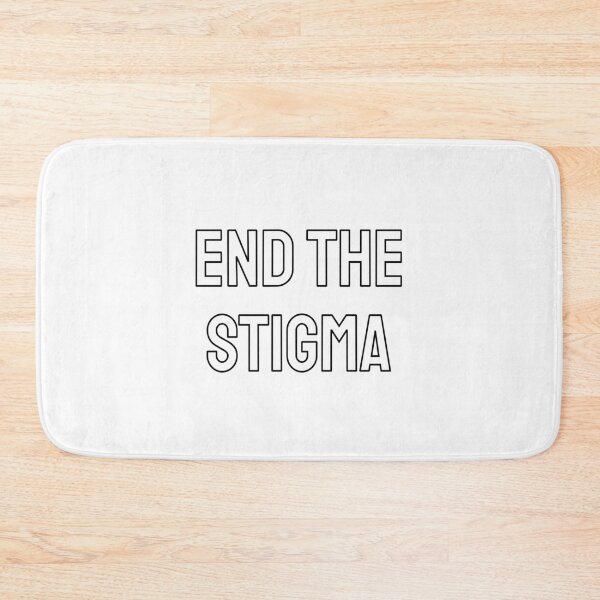 Item preview, End the stigma - Mental health awareness designed and sold by Inspirationmotivation.