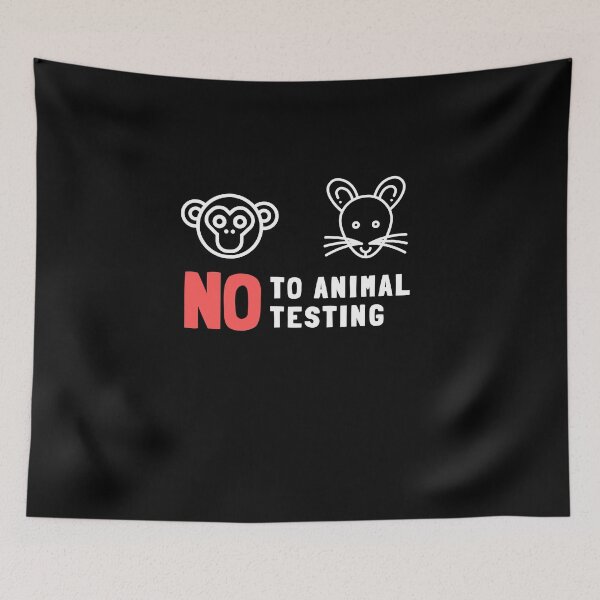 Item preview, No To Animal Testing designed and sold by razvigod.