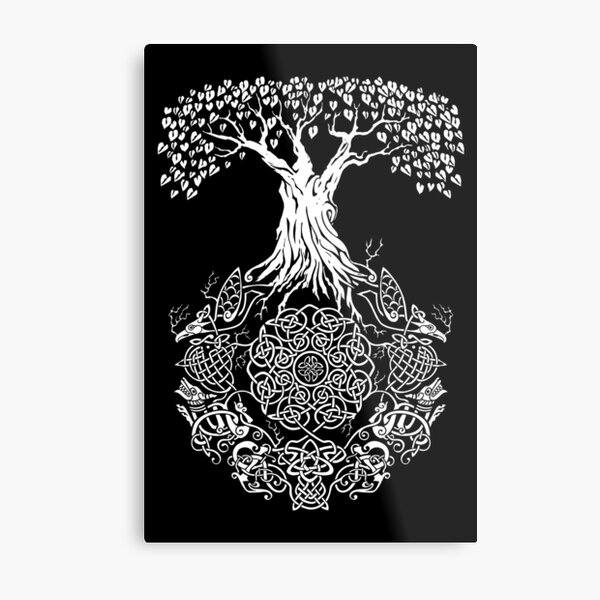 Árbol de la vida Lámina metálica