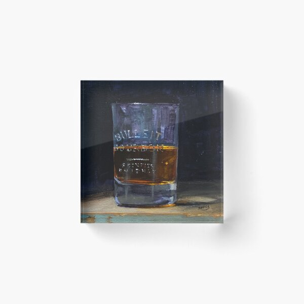 Item preview, Bulleit Shot Oil Painting designed and sold by RichardADavies.