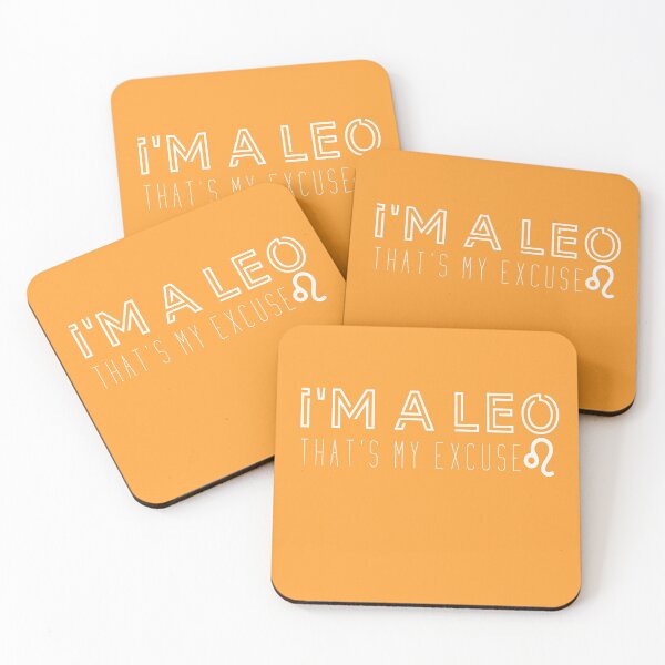 Item preview, Im A Leo Thats My Excuse, Leo Zodiac sign, Cute Leo person gift designed and sold by UMED :).