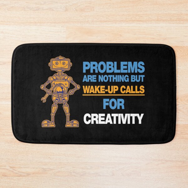 Item preview, Problems are nothing but wake-up calls for creativity designed and sold by Ribsa.