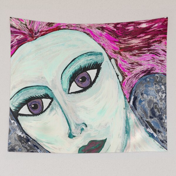 Item preview, Abstract Woman Painting  designed and sold by MarcSabuncu.