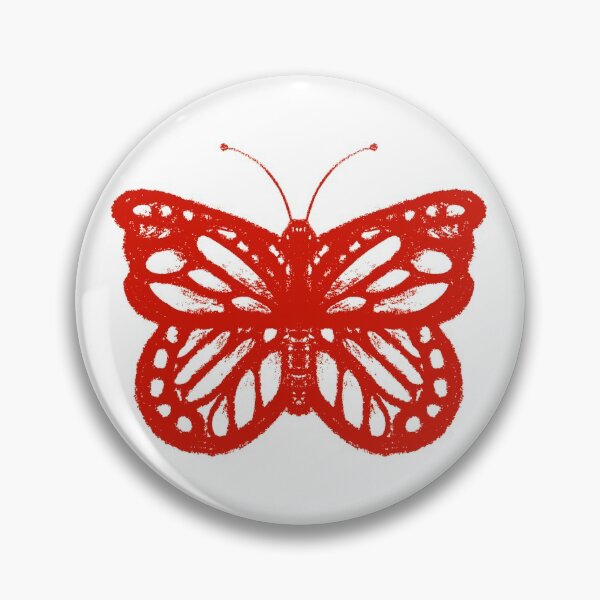 Item preview, Charchoal Butterfly - Red designed and sold by Sandrita Fernando.