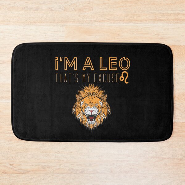 Item preview, Im A Leo Thats My Excuse, Leo Zodiac sign, Cute Leo person gift designed and sold by UMED :).