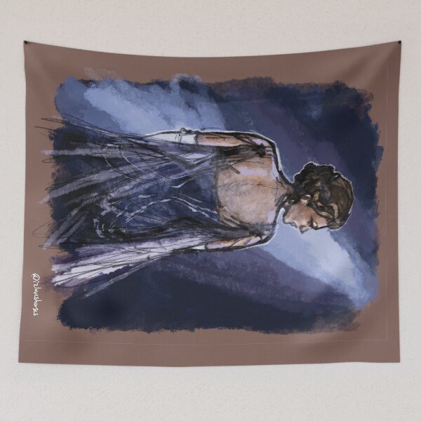Item preview, Blue Dress Love (Color) designed and sold by izloveshorses.