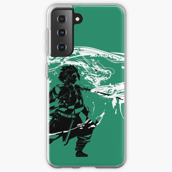 Tanjiro silhouette Samsung Galaxy Soft Case