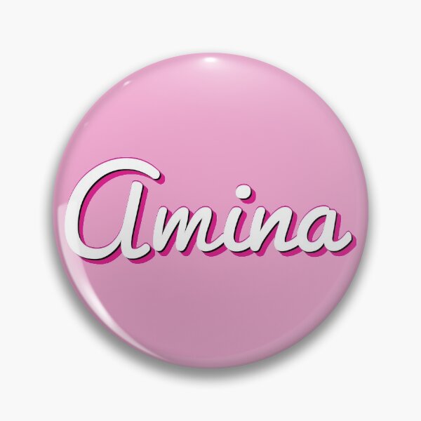 Item preview, Amina - Baby Girl Name designed and sold by 1PointlessPeach.