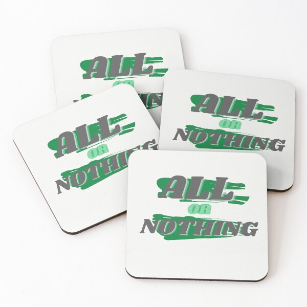 Item preview, All or Nothing campaign designed and sold by The Athletic  Mindset.