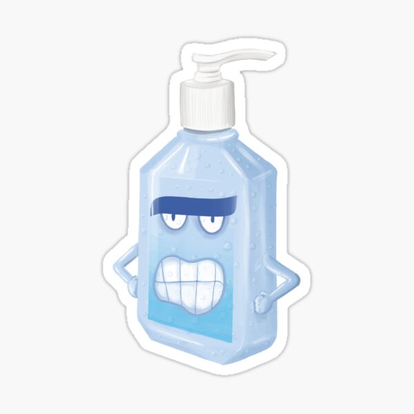 Item preview, Angry Hand Sanitizer   designed and sold by VioletMorrison.