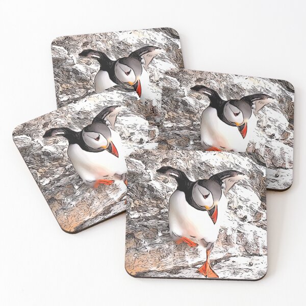 Item preview, Dancing puffin designed and sold by Alan Mackinnon.