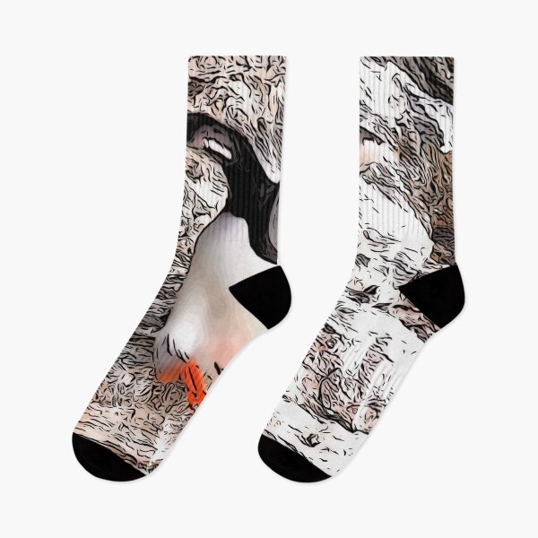 Item preview, Dancing puffin designed and sold by Alan Mackinnon.