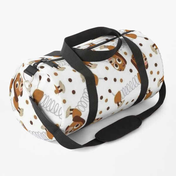 Dessin animé drôle de chien teckel Sac de sport