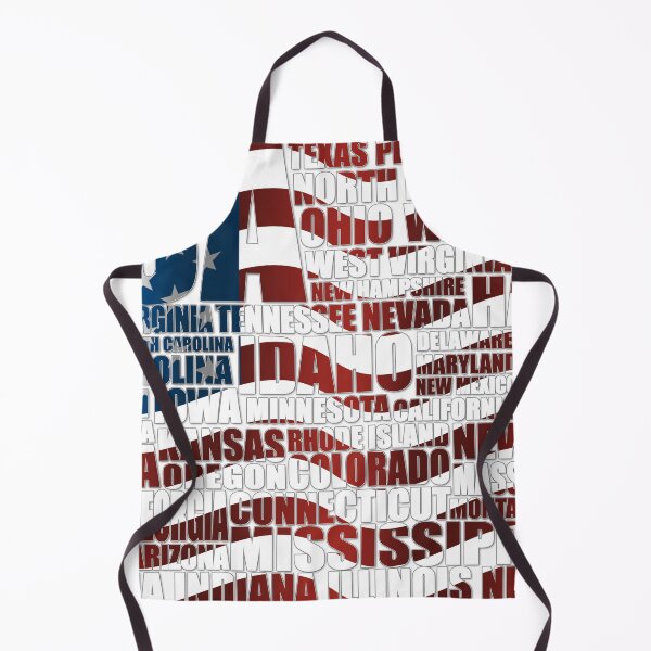 Item preview, USA and its states in Stars and Stripes - wave designed and sold by pASob-dESIGN.