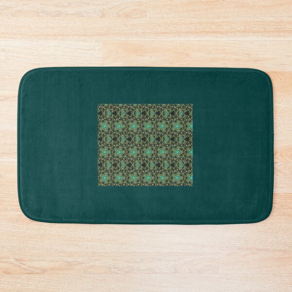 Item preview, Celtic Seas Star Pattern Emerald Green designed and sold by Aquila Light Pictures.