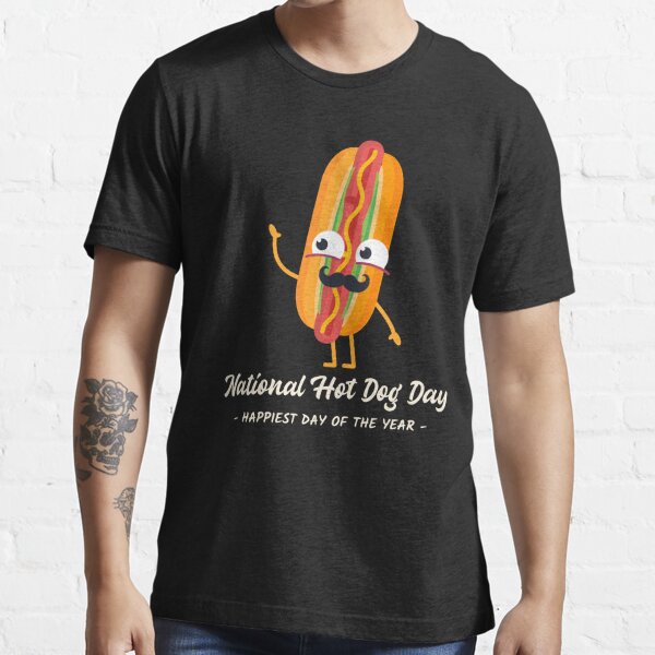Life is short eat the hot dog national hot dog day shirt, hoodie,  longsleeve, sweatshirt, v-neck tee