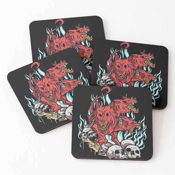 Item preview, Hell hound cerberus design designed and sold by PatrickPOD.