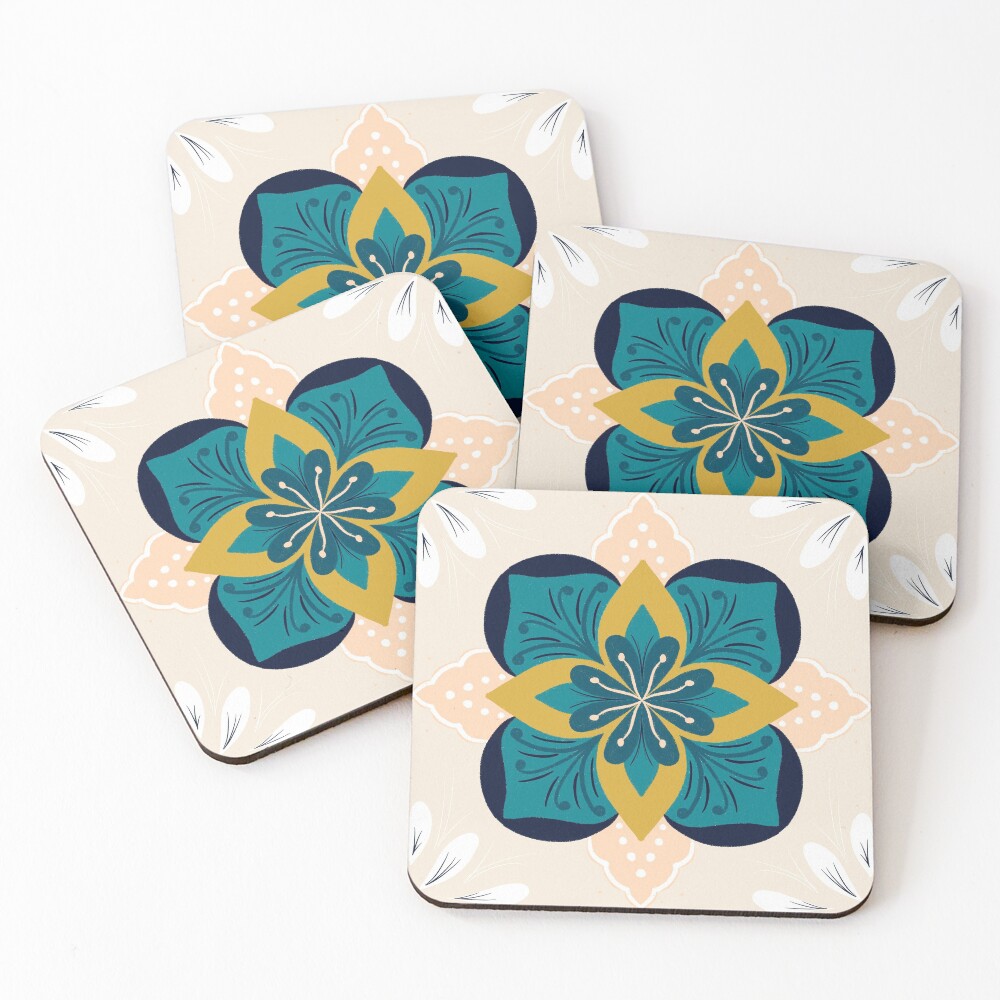 Item preview, Coasters (Set of 4) designed and sold by FunkyPattern.
