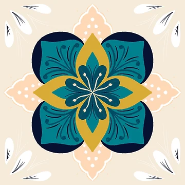 Imagen de la obra Mandala triangular de FunkyPattern