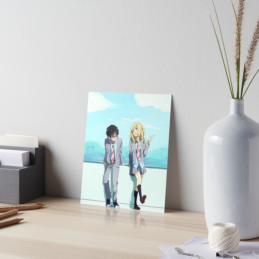 "Your lie in April" Art Board Print by xPalkia | Redbubble