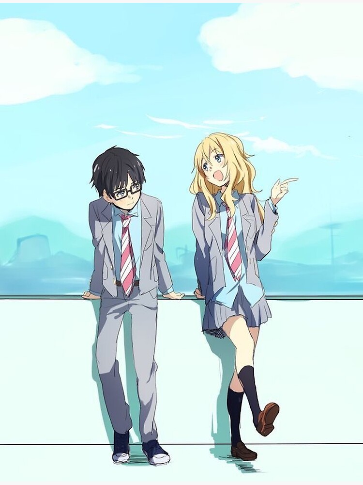 Shigatsu wa Kimi no Uso – imagem promocional da segunda parte