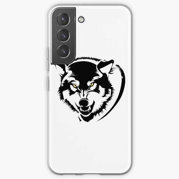 Wolfsgesicht Samsung Galaxy Flexible Hülle