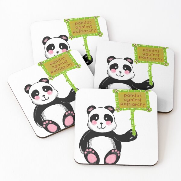 Item preview, Pandas Against Patriarchy designed and sold by LunarGoldDesign.