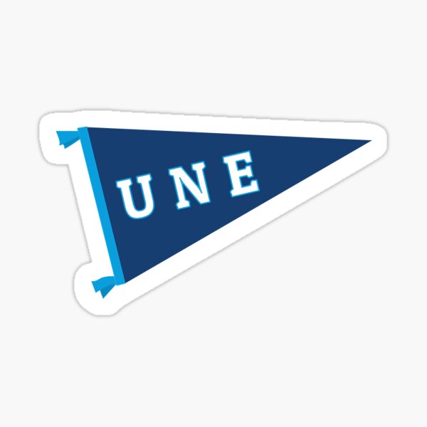 Item preview, UNE Pennant sticker designed and sold by lindsey788.