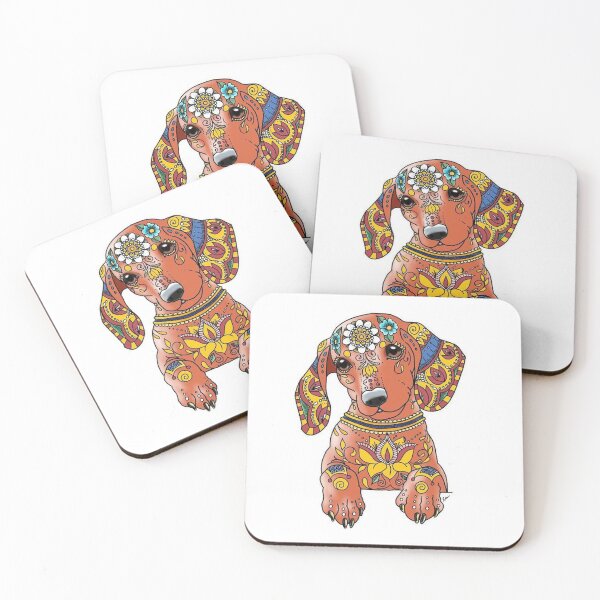 Item preview, Dachshund Dog popart pop art designed and sold by Coolstuff4you71.