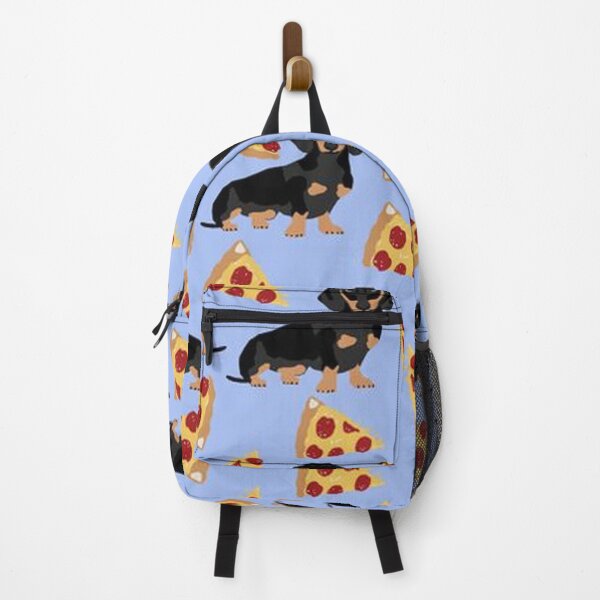 Item preview, Dachshund Dog with pizza funny designed and sold by Coolstuff4you71.
