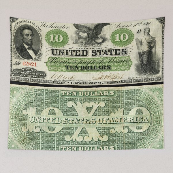 Item preview, US Ten Dollar Demand Note (1861) designed and sold by TheWildWildWest.