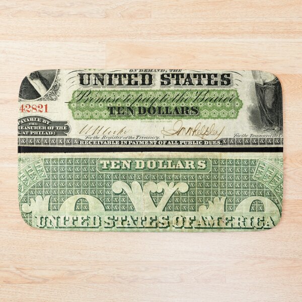 Item preview, US Ten Dollar Demand Note (1861) designed and sold by TheWildWildWest.